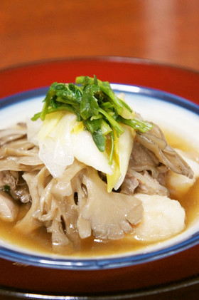 きりたんぽ鍋♪だし汁(スープ)の作り方