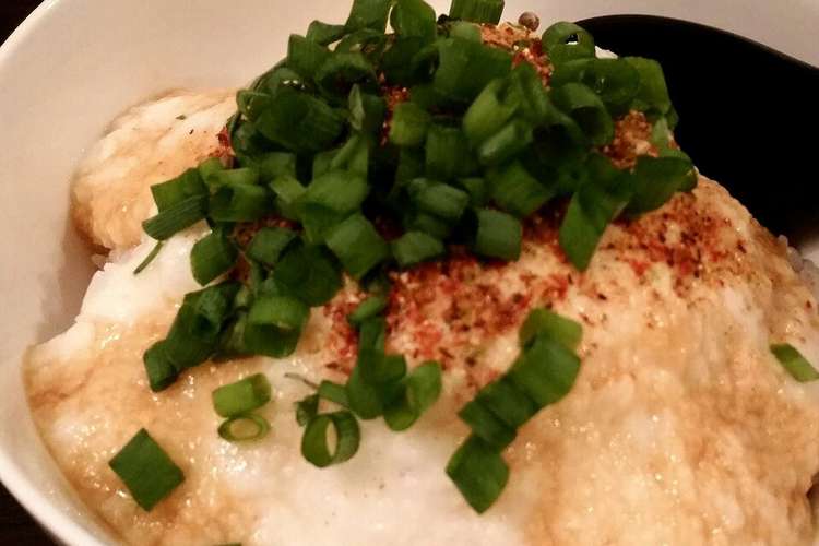 七味唐辛子を食べる為のトロロご飯 異常 レシピ 作り方 By 虎mama クックパッド 簡単おいしいみんなのレシピが352万品