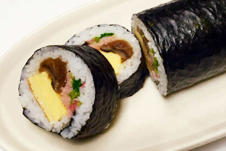 我が家の定番太巻き 恵方巻きに レシピ 作り方 By Fantasy49 クックパッド 簡単おいしいみんなのレシピが355万品
