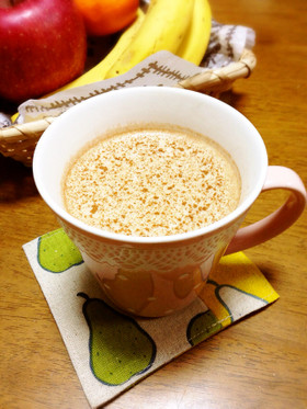 ジンジャーほうじ茶ラテ☆シナモン入り
