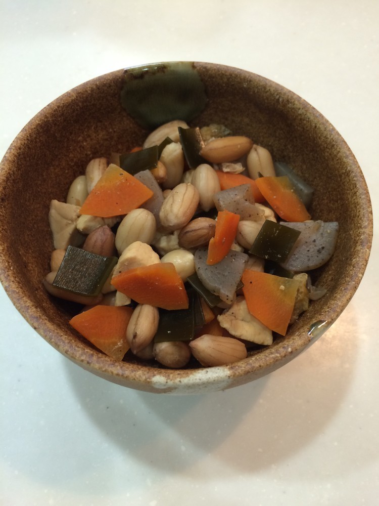 生落花生の煮豆の画像