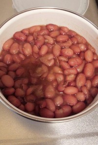 赤豆（大正金時）の煮方