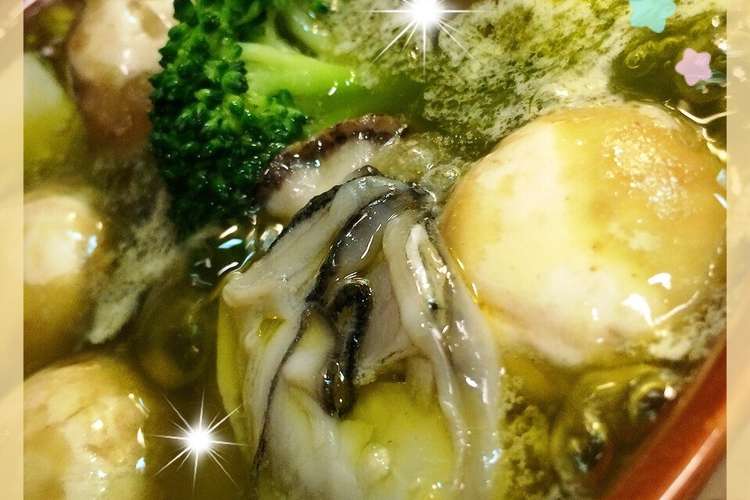 牡蠣と野菜のガーリックアヒージョ レシピ 作り方 By Cook 244 クックパッド
