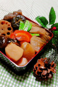 正月は、やっぱり根菜の煮物☆(薄味)♪