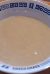 里芋の煮しめの中華風クリームスープ