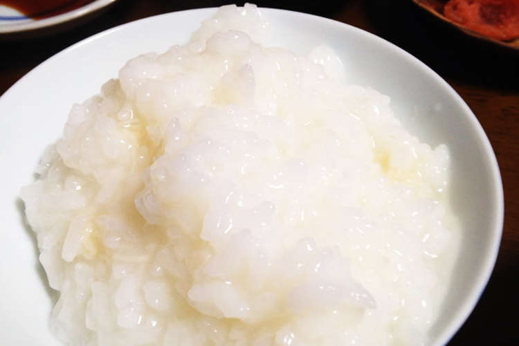 アレンジできる白粥 七草粥にも レシピ 作り方 By なおやくんママ クックパッド 簡単おいしいみんなのレシピが360万品