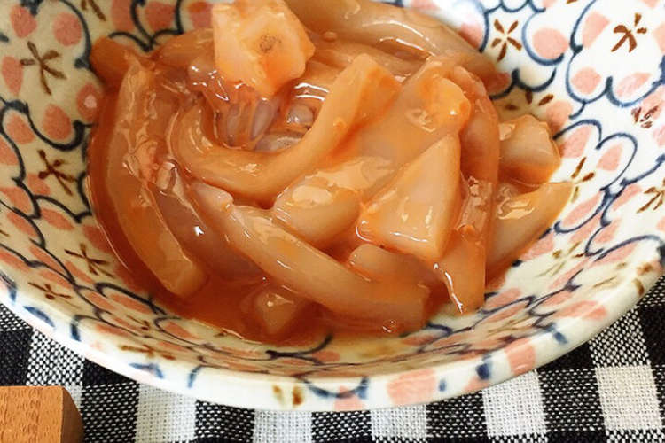 簡単 新鮮なするめイカの塩辛 レシピ 作り方 By あやのんのママ クックパッド 簡単おいしいみんなのレシピが353万品