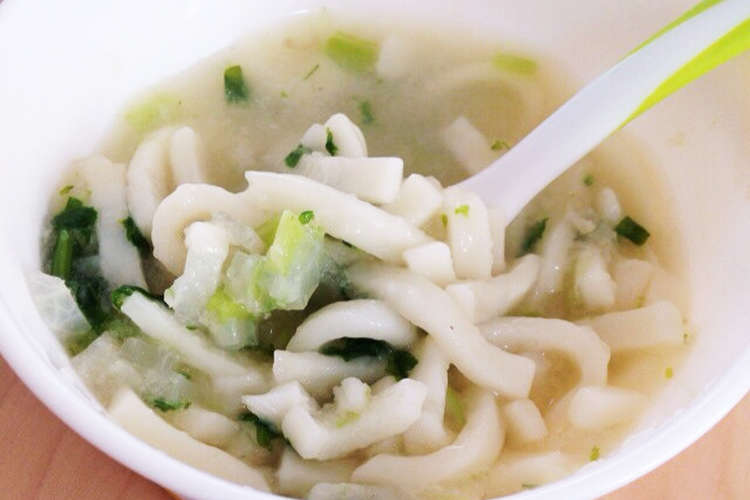 離乳食後期 たらのみぞれうどん レシピ 作り方 By ひまポン クックパッド