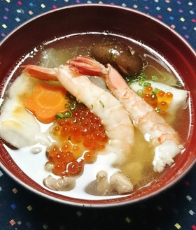 我が家のお雑煮☆けんちん仕立て~