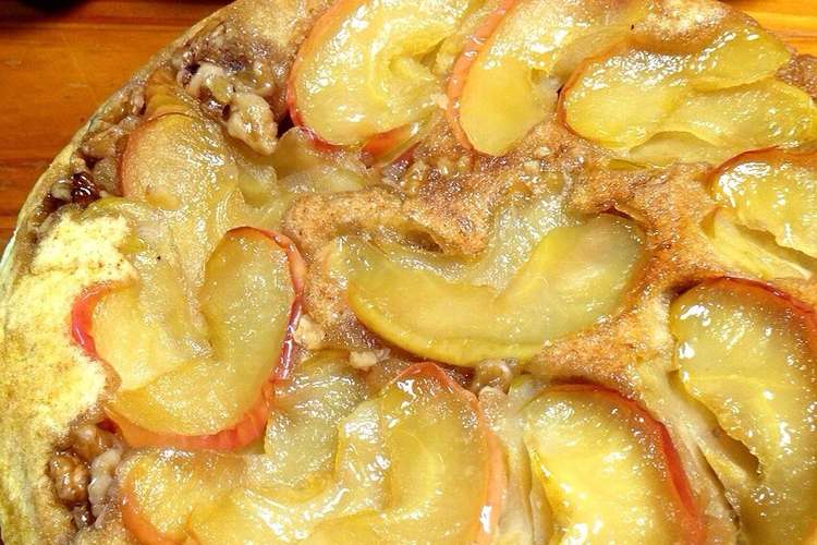 超簡単 フライパンでhmりんごケーキ レシピ 作り方 By Mofhoppe クックパッド