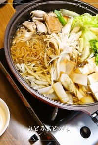 福岡✿鶏すき(鶏肉のすき焼き)
