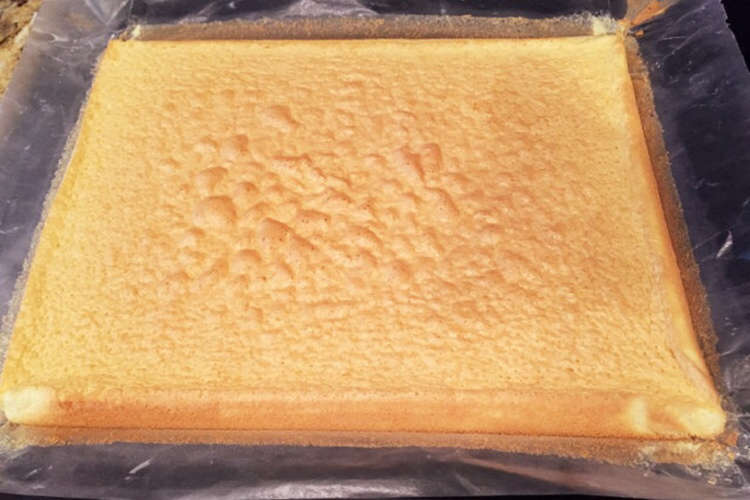失敗なし 簡単なのに柔らかスポンジケーキ レシピ 作り方 By Yukirlv クックパッド 簡単おいしいみんなのレシピが359万品