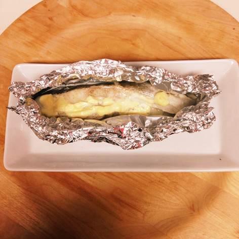 簡単絶品！トースターで鱈のホイル焼き！