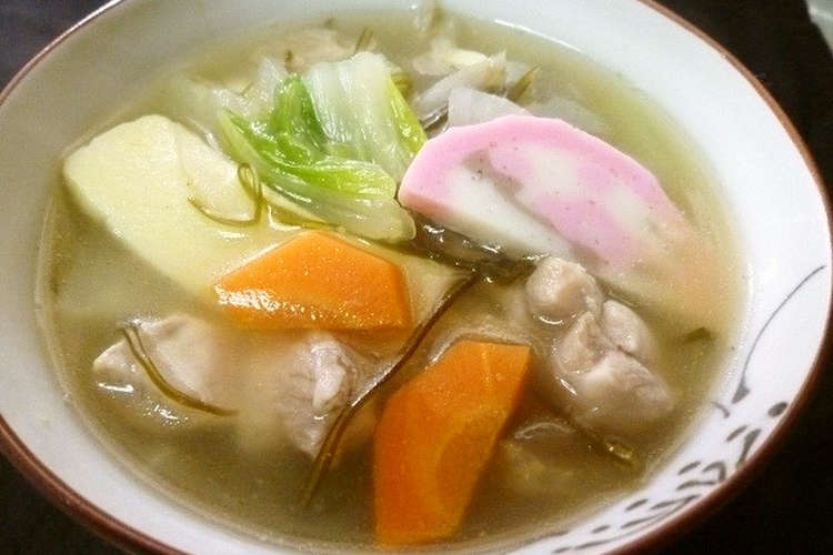 材料 雑煮 仙台雑煮