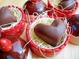 子供でも作れる簡単♪バレンタインチョコ☆