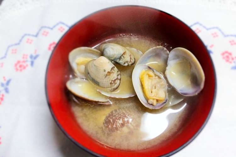 もっと美味しくアサリの味噌汁 レシピ 作り方 By けろっぴン クックパッド 簡単おいしいみんなのレシピが362万品