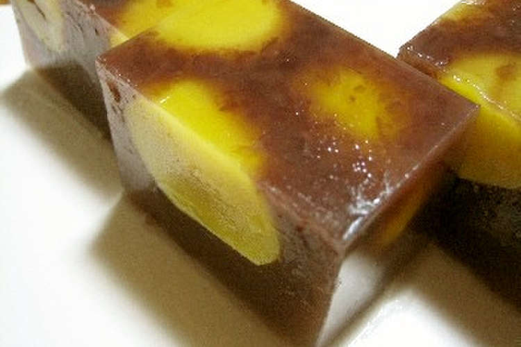 栗入り水ようかん レシピ 作り方 By 宮野食品 クックパッド