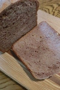 黒豆煮汁を使って✩HBお任せクルミ食パン