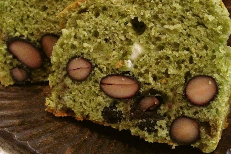 Hm黒豆ホワイトチョコ抹茶パウンドケーキ レシピ 作り方 By Otnat クックパッド 簡単おいしいみんなのレシピが350万品