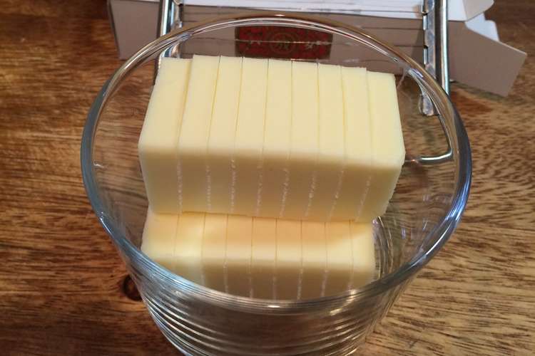 ズボラ専用バターの切り方 レシピ 作り方 By Pantukaese クックパッド 簡単おいしいみんなのレシピが364万品