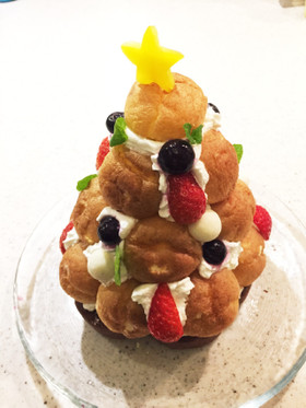 ツリーケーキ簡単豪華に!