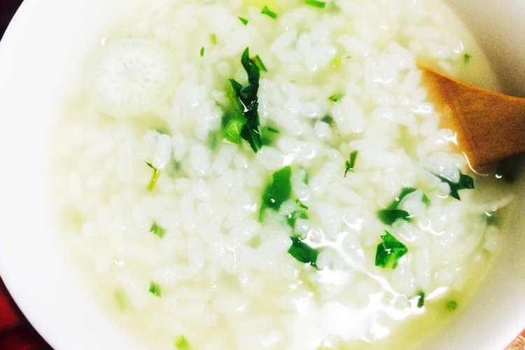 感動の美味しさ お米からでも簡単 七草粥 レシピ 作り方 By Nannan クックパッド 簡単おいしいみんなのレシピが352万品