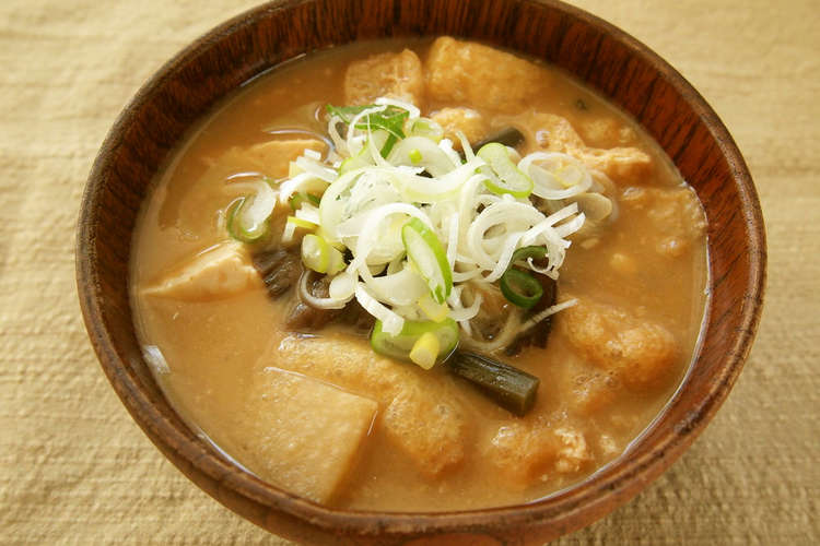秋田県南の郷土料理 納豆汁 レシピ 作り方 By うさぎのうちゃこ クックパッド
