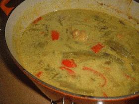 茄子カレーココナツ風味