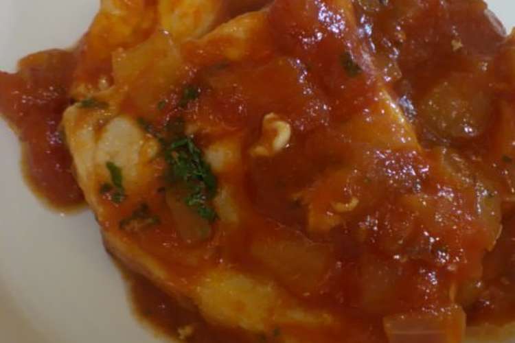 お魚好き メカジキのトマト煮 レシピ 作り方 By アーリーバードまま クックパッド 簡単おいしいみんなのレシピが360万品