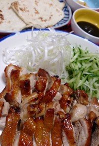 美味！簡単！白ネギと鶏肉の北京ダック風♡