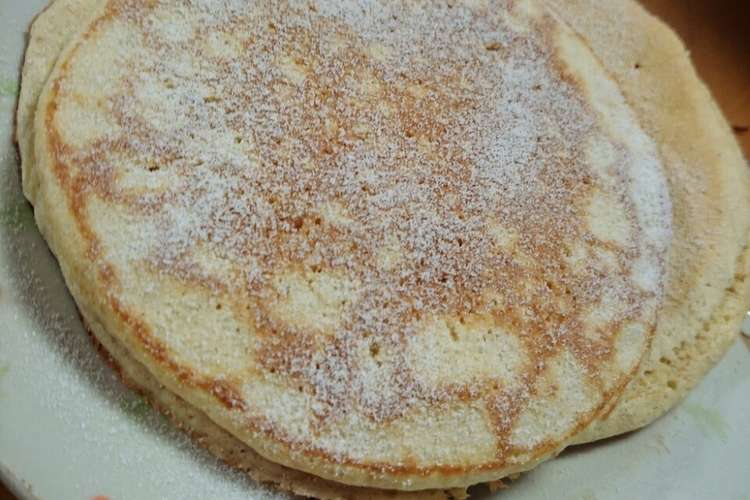 ダイエット中でも安心 ヘルシーパンケーキ レシピ 作り方 By Bon Bon クックパッド 簡単おいしいみんなのレシピが356万品