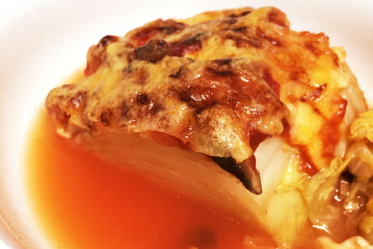 白菜のチーズ焼き トマト味 レシピ 作り方 By もりたろぅ クックパッド 簡単おいしいみんなのレシピが361万品