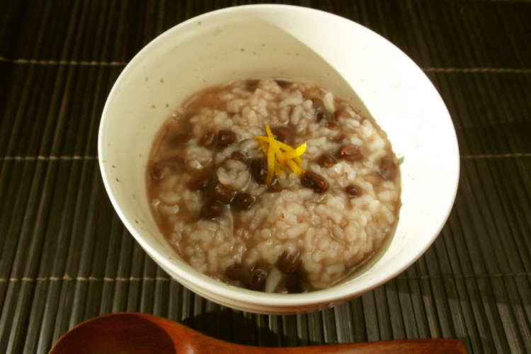 むくみ対策 活力鍋で小豆がゆ レシピ 作り方 By Hinoue クックパッド 簡単おいしいみんなのレシピが349万品