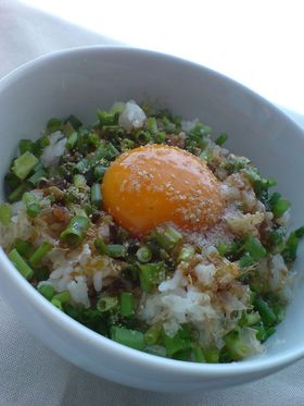 柚子胡椒de卵かけご飯♪