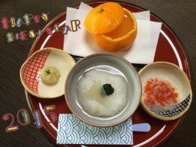 ☆モグモグ期お節☆お雑煮風