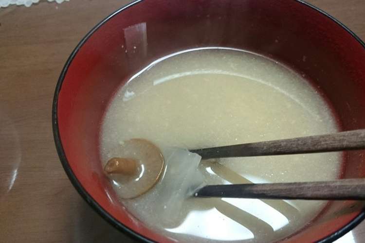 なめことヒラタケと大根の味噌汁 レシピ 作り方 By 福井のおじじ クックパッド