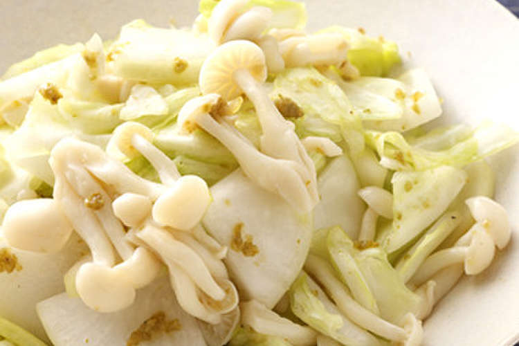 ブナピーとキャベツのさっぱりゆず胡椒和え レシピ 作り方 By ホクトきのこ クックパッド 簡単おいしいみんなのレシピが376万品