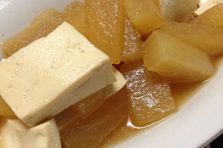 煮るだけ簡単 大根と豆腐の煮物 レシピ 作り方 By かんころちゃん クックパッド 簡単おいしいみんなのレシピが352万品