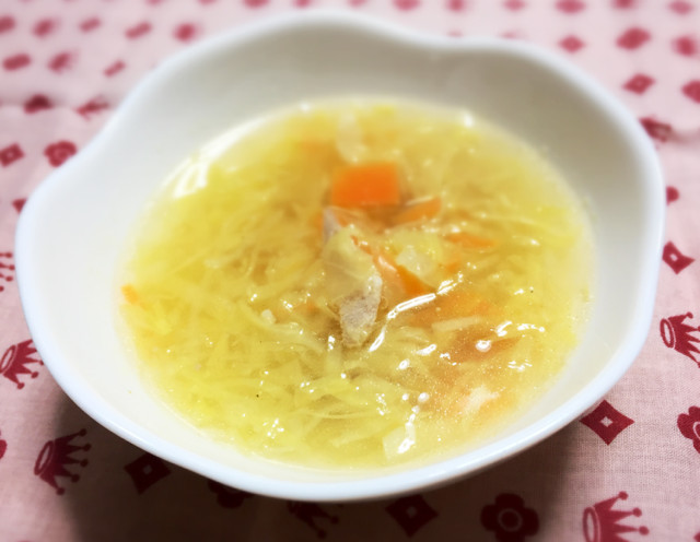 余ったキャベツで簡単野菜スープの画像