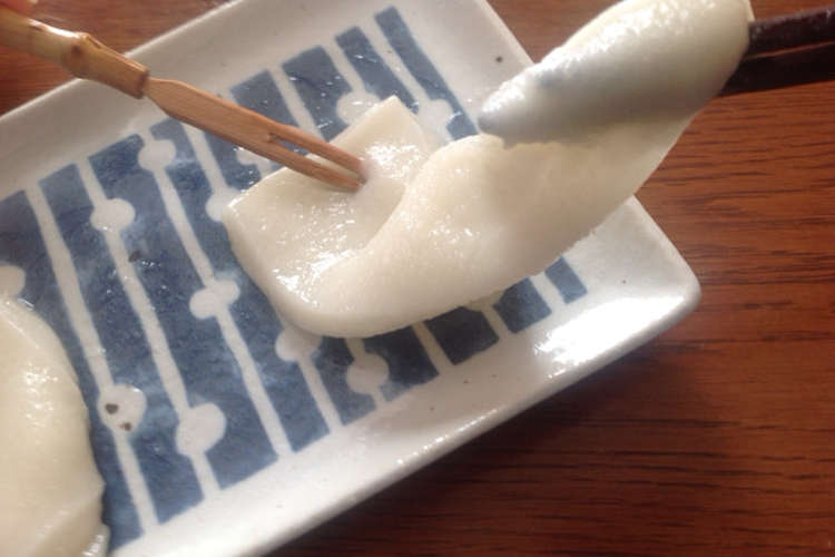 簡単 時短 切り餅をもちもちつきたてに レシピ 作り方 By ズボラ母うえ クックパッド 簡単おいしいみんなのレシピが352万品