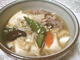 冷蔵庫すっきり!豆腐のうま煮