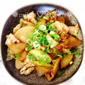 CM見たら作りたくなる♡豚バラ大根♡
