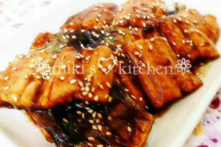 10分で出来る 秋刀魚の蒲焼き 簡単 レシピ 作り方 By 安里の嫁 クックパッド 簡単おいしいみんなのレシピが356万品