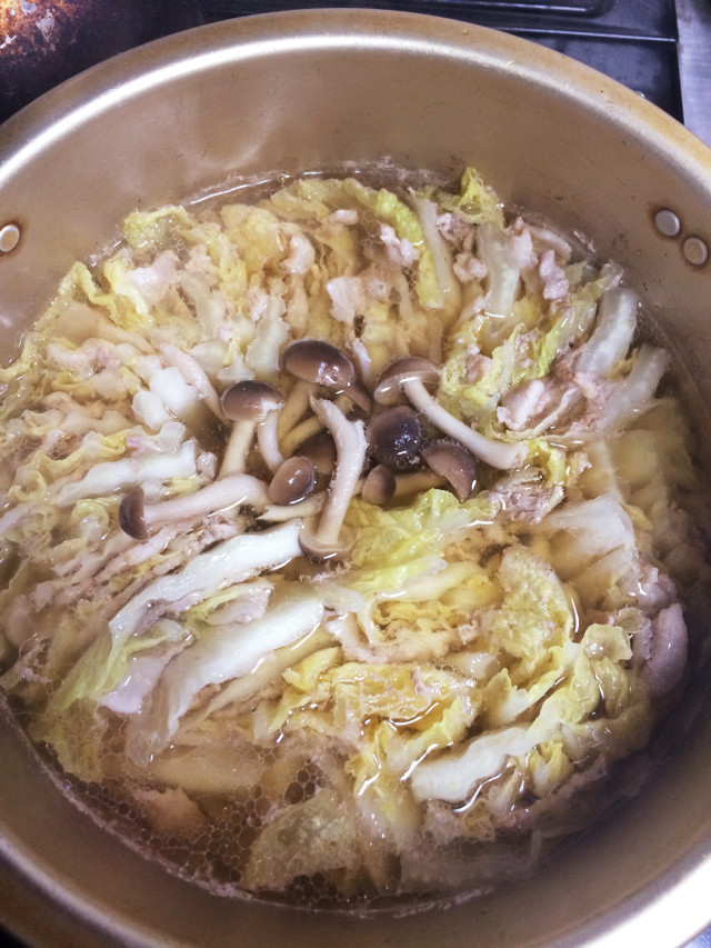 豚と白菜のミルフィーユ鍋の画像