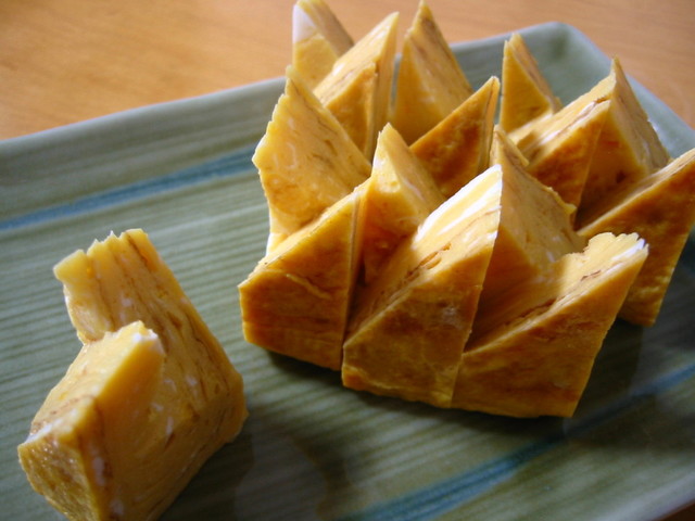 たまご焼きの切り方 レシピ 作り方 By Yu Ri クックパッド 簡単おいしいみんなのレシピが356万品
