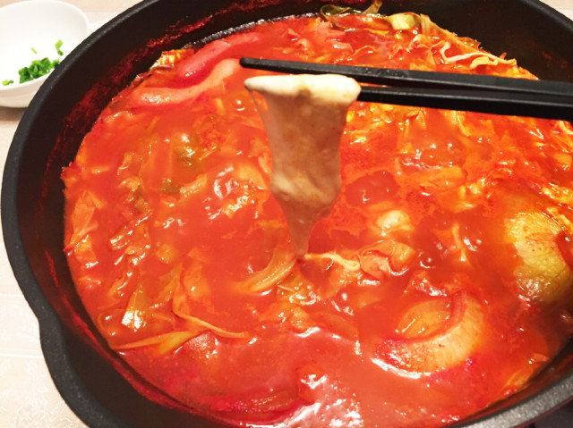 トマト鍋の画像