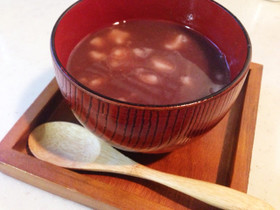 鏡餅でぜんざい♡
