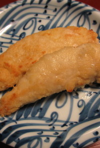 鶏ささみ天ぷら　グリルで揚げ焼き簡単に