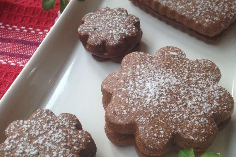 しっとり 生チョコクッキーサンド レシピ 作り方 By ぎんふじ クックパッド 簡単おいしいみんなのレシピが352万品