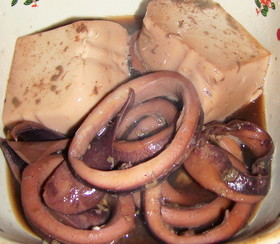 イカと豆腐のうまうま煮